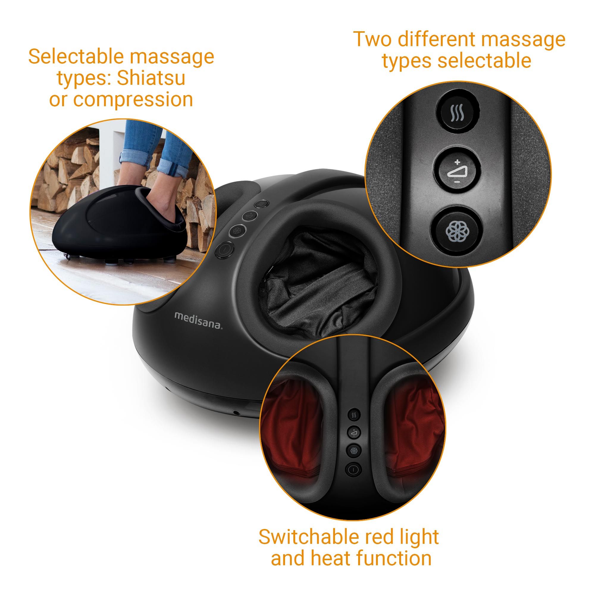 medisana FM 890 Appareil de massage shiatsu pour les pieds