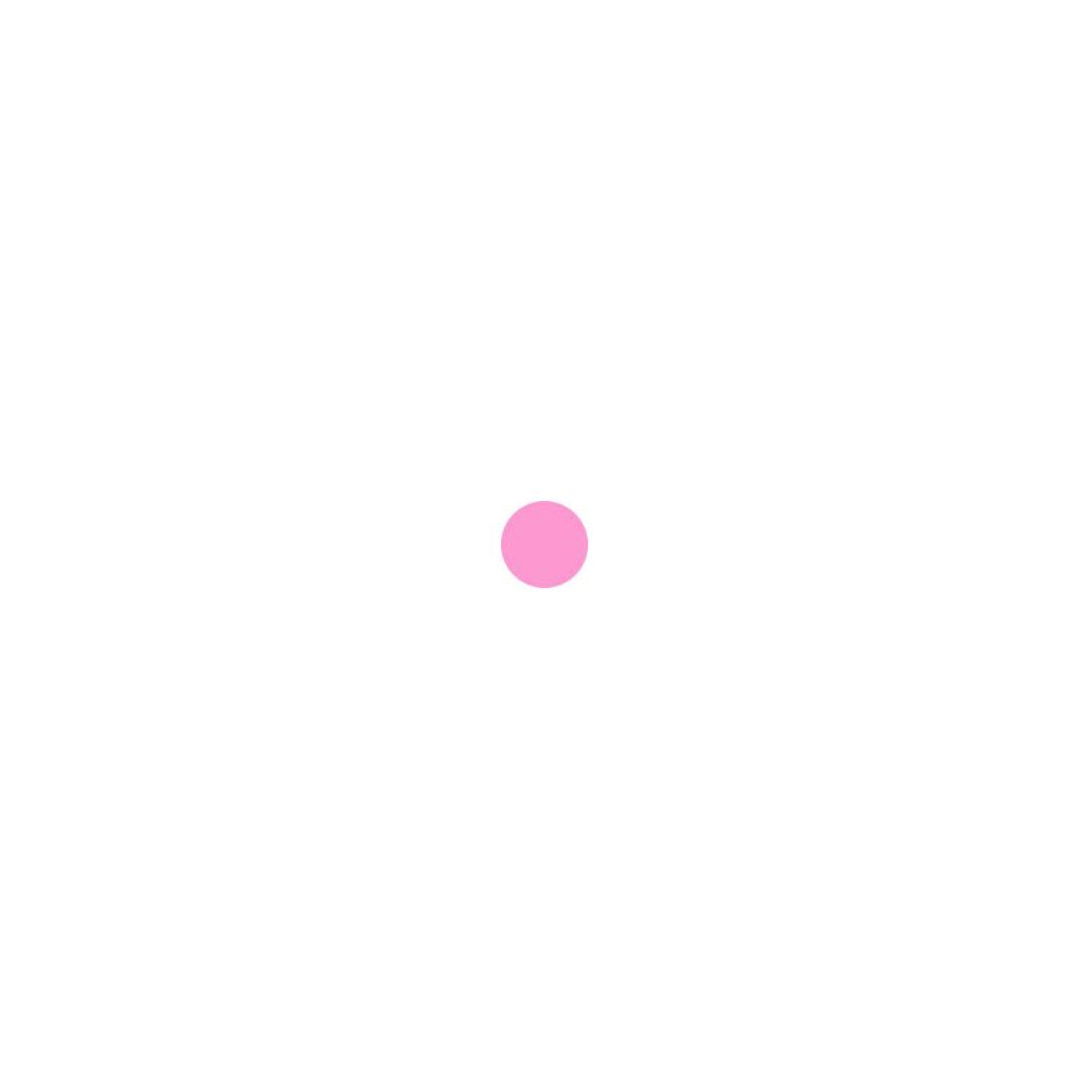 Cercle rose simple sur fond blanc.