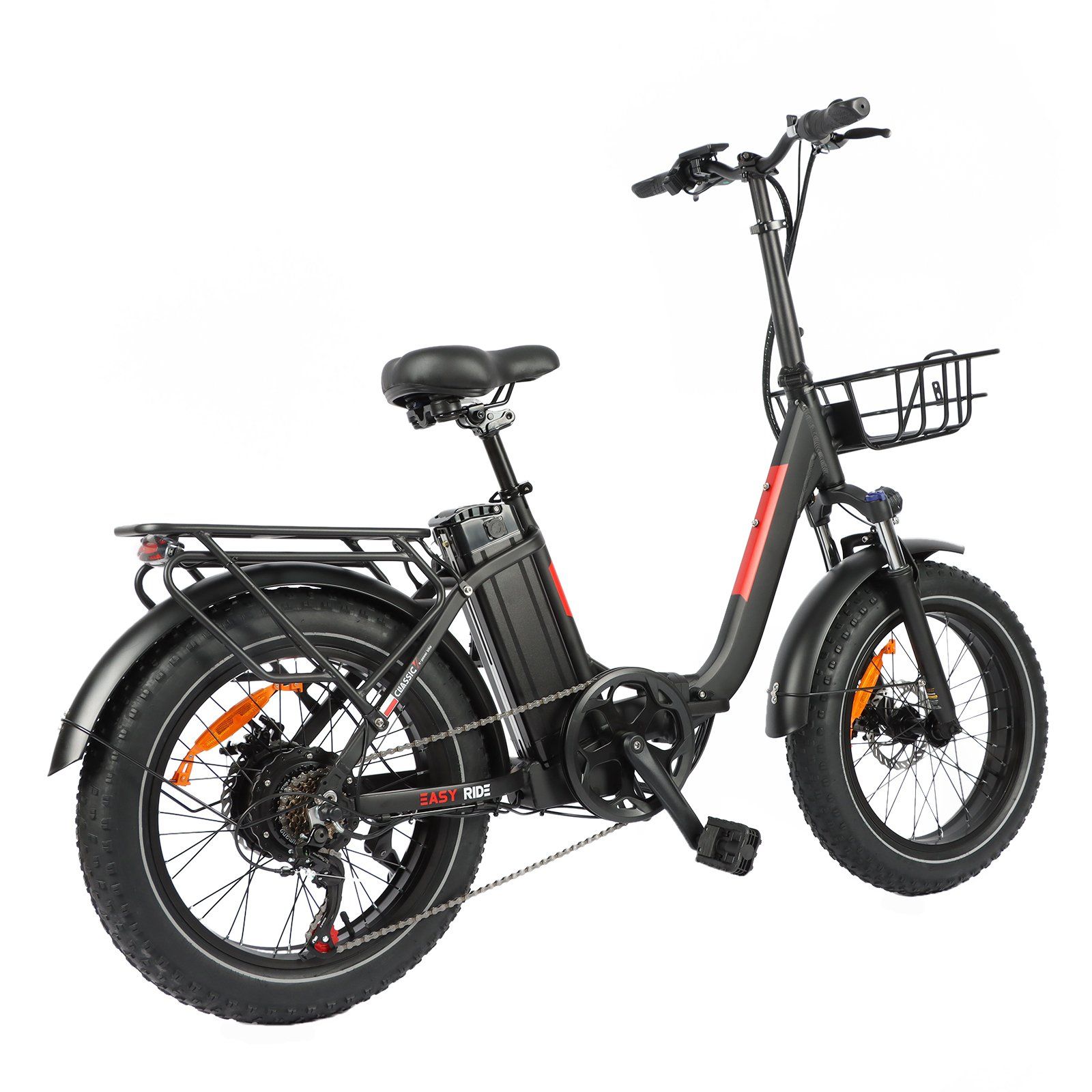BAOLUJIE DZ2030 Opvouwbare elektrische fiets, 48V 16Ah verwijderbare accu