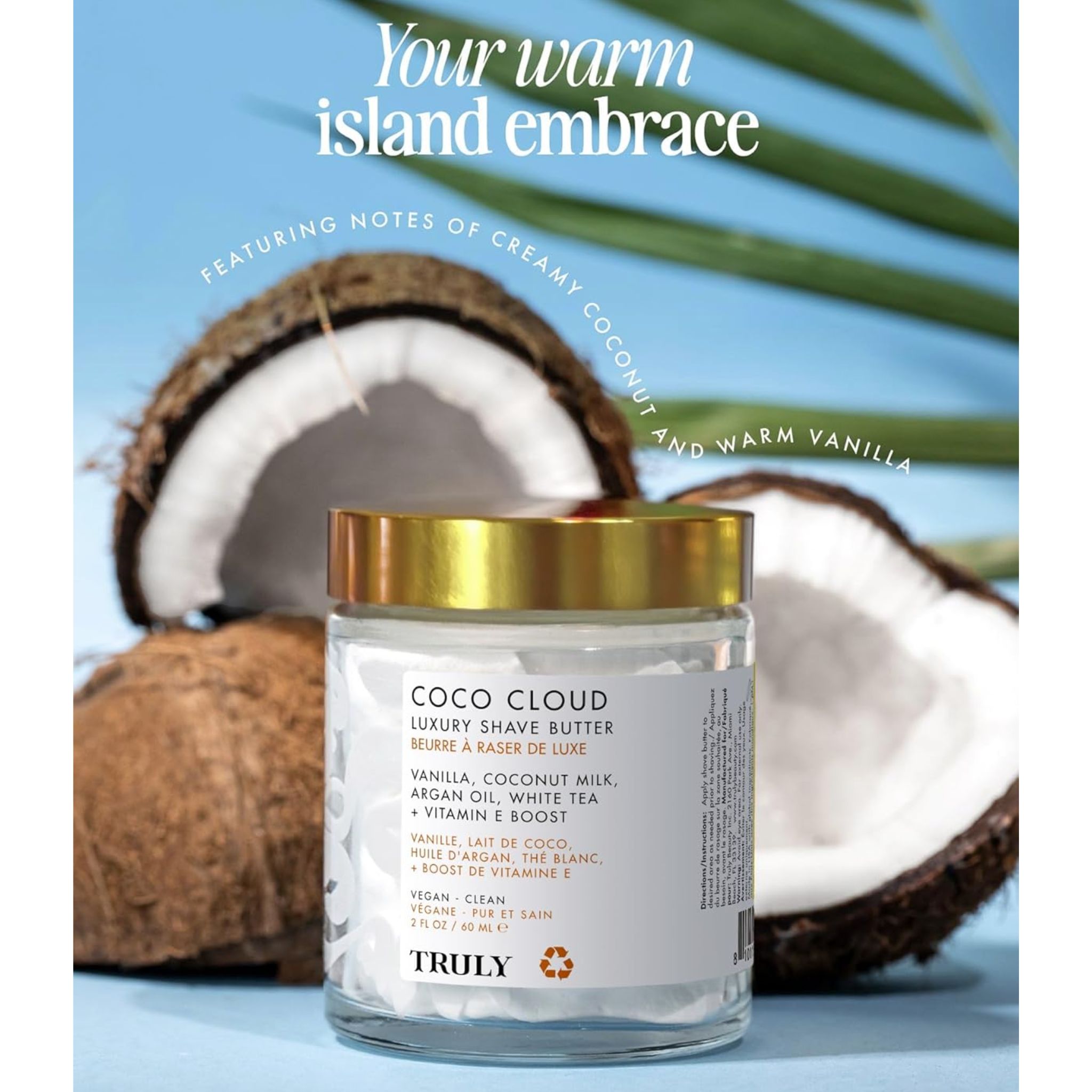 Truly Beauty Coco Cloud Luxury Shave Butter