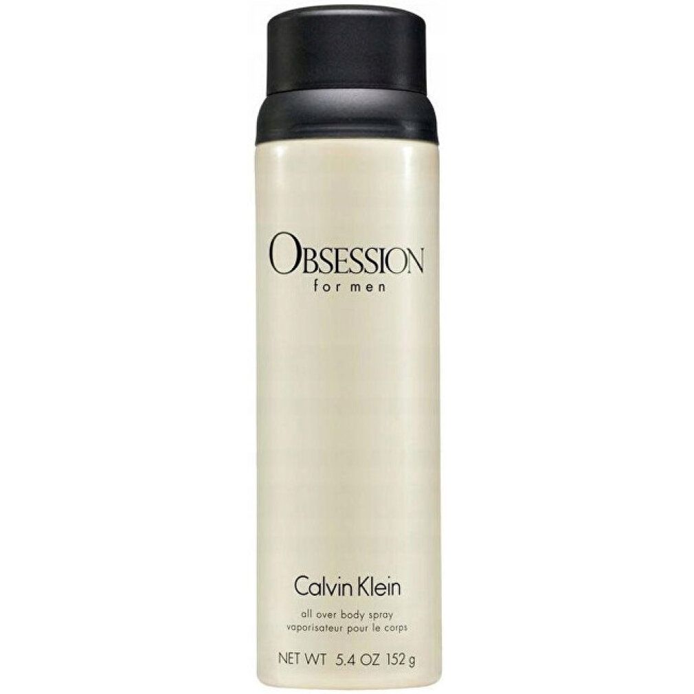 Spray corporel Calvin Klein Obsession for Men, 152g.