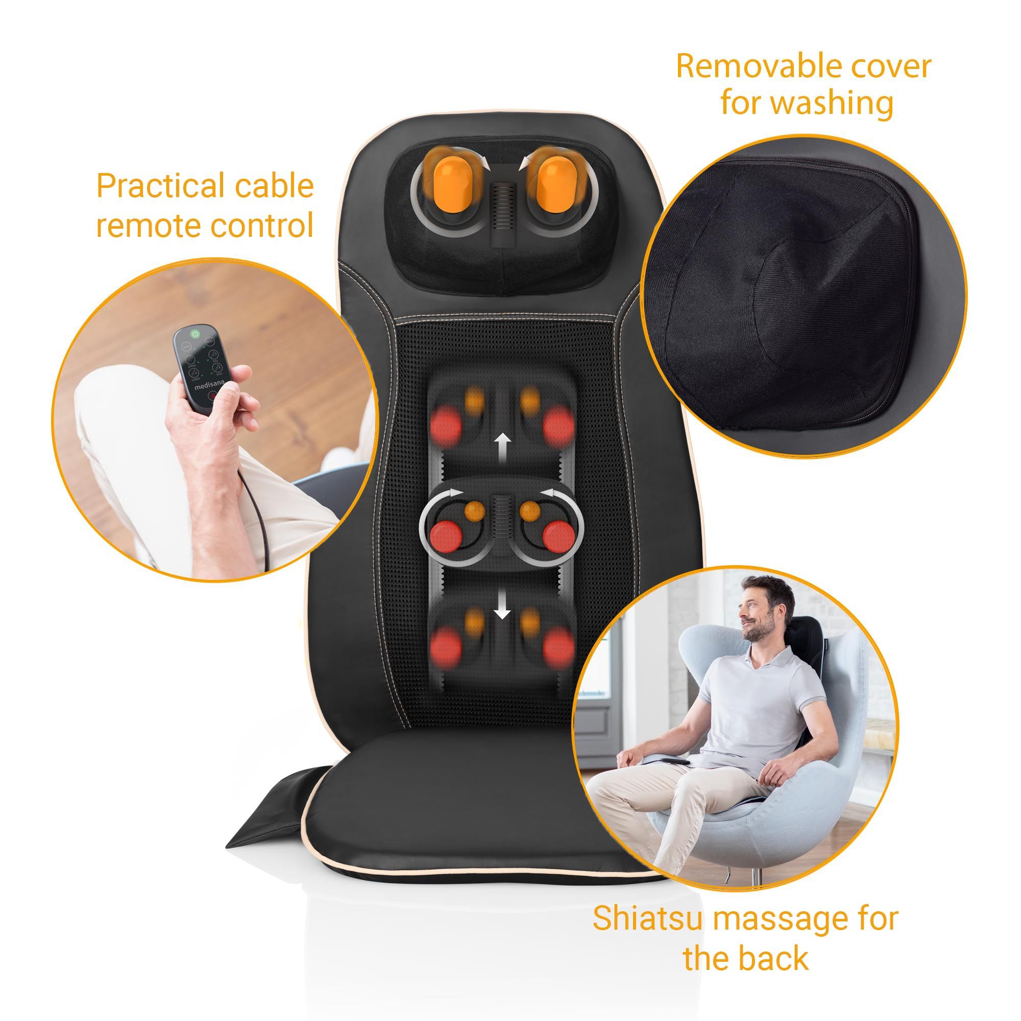 medisana MCN Coussin de massage shiatsu