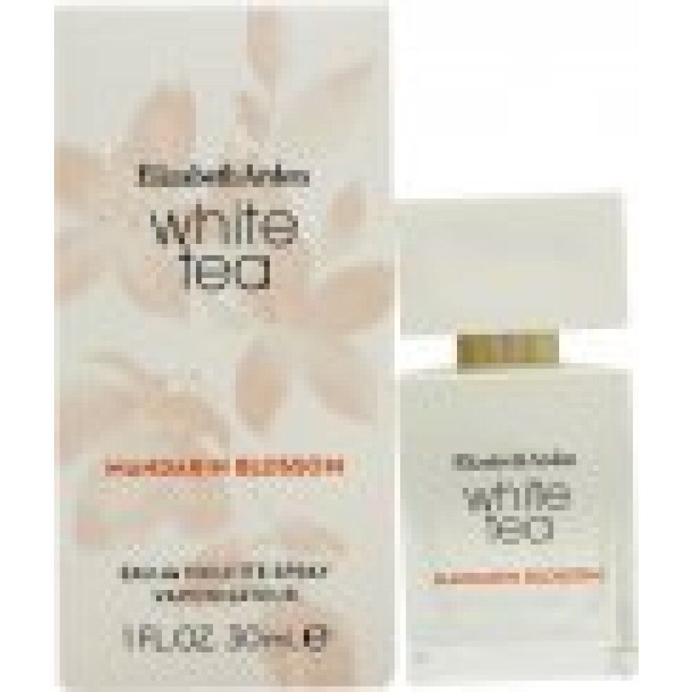 Flacon et emballage. Inscription: Elizabeth Arden White Tea Mandarin Blossom. 1 FL.OZ. 30ml e.
