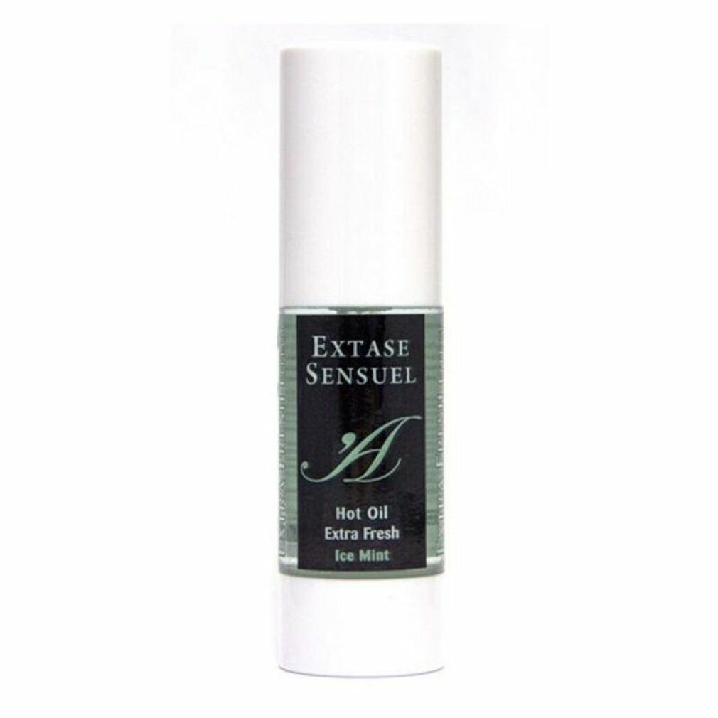 Extase Sensuel Hot Oil Extra Fresh Ice Mint flesje.