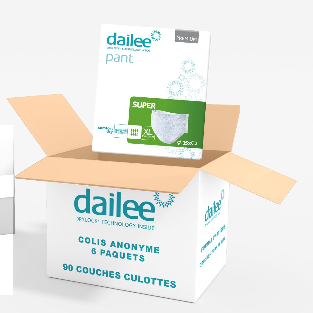 Dailee Pants Super Couches Culotte Adultes