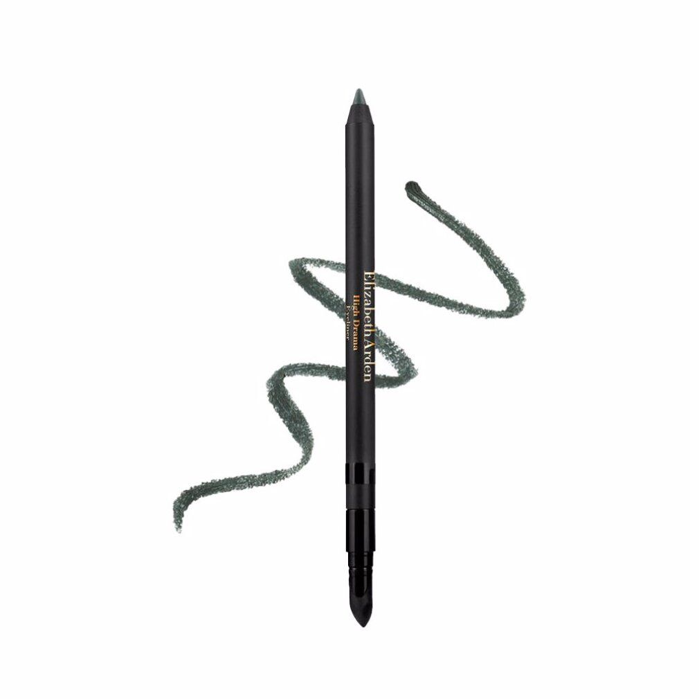 Eyeliner Elizabeth Arden High Drama 04 Steel The Stage. Crayon noir avec trait. Couleur grise.
