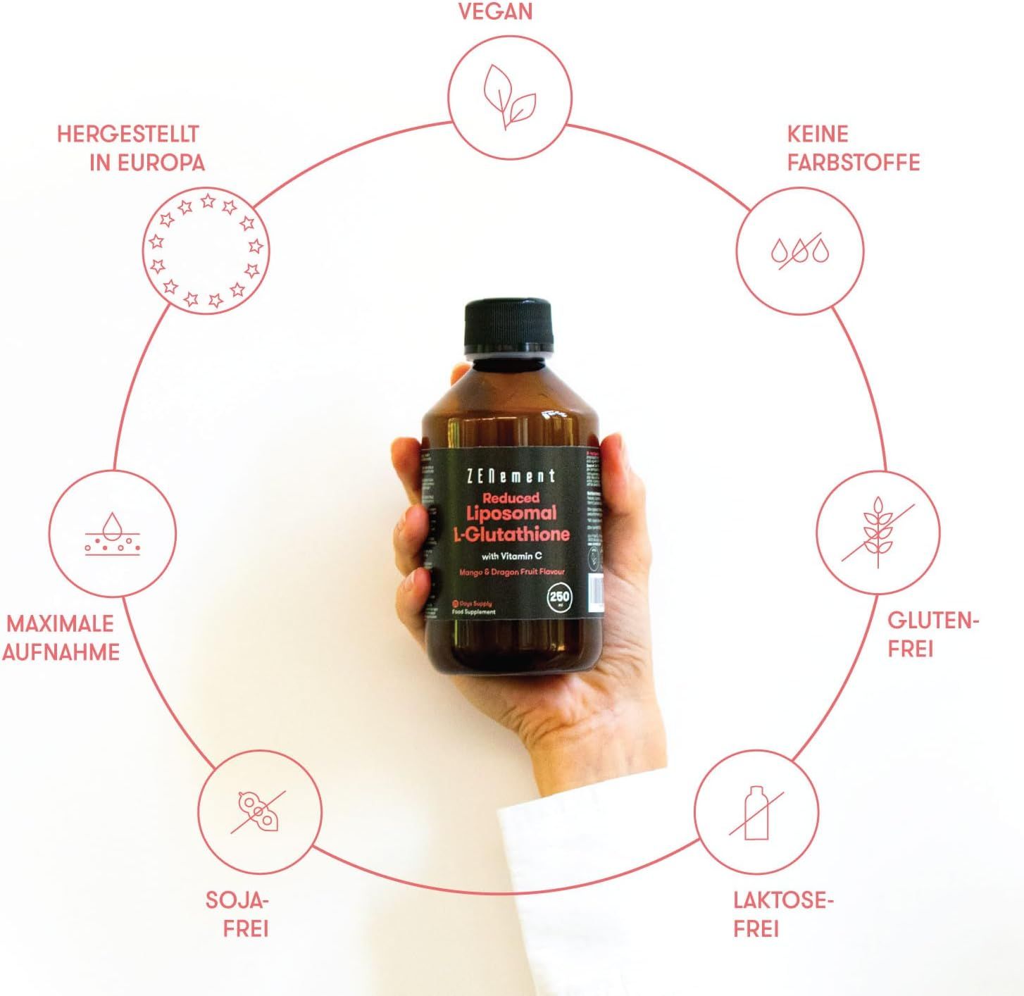 Zenement L-glutathion liposomal