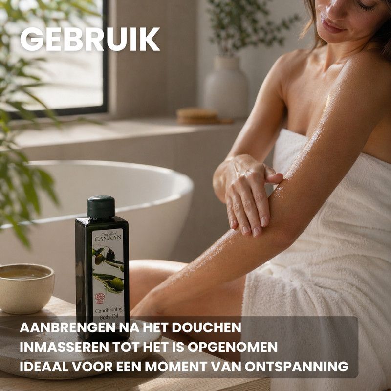 Canaan - Voedende Lichaamsolie met Olijfolie