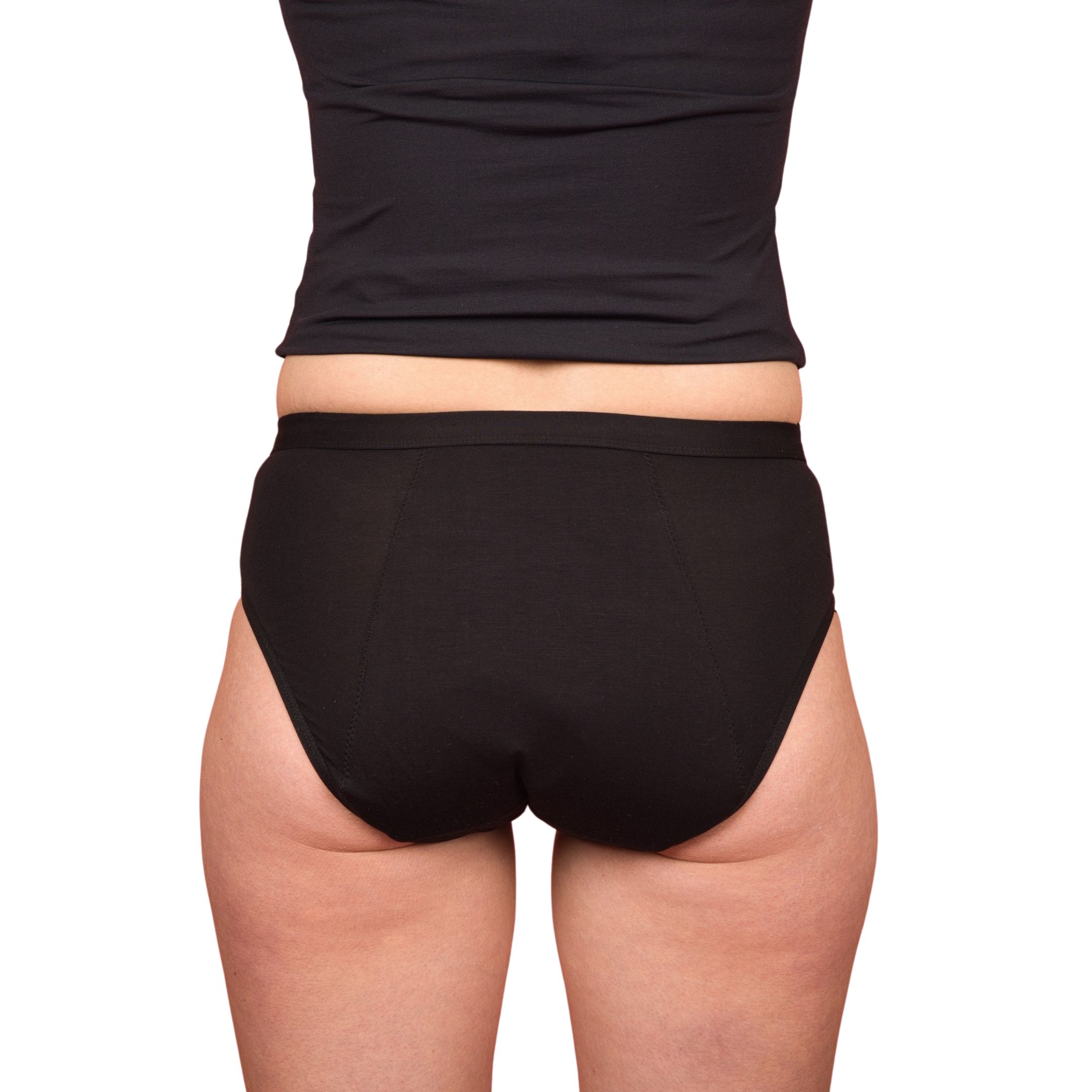 MOI ET MARIE slip menstruel noir