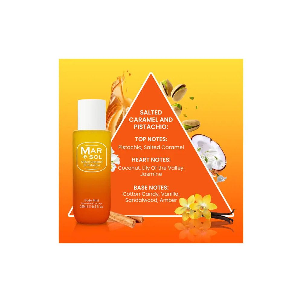 Mar E Sol - Brume Parfumée Salted Caramel & Pistachio