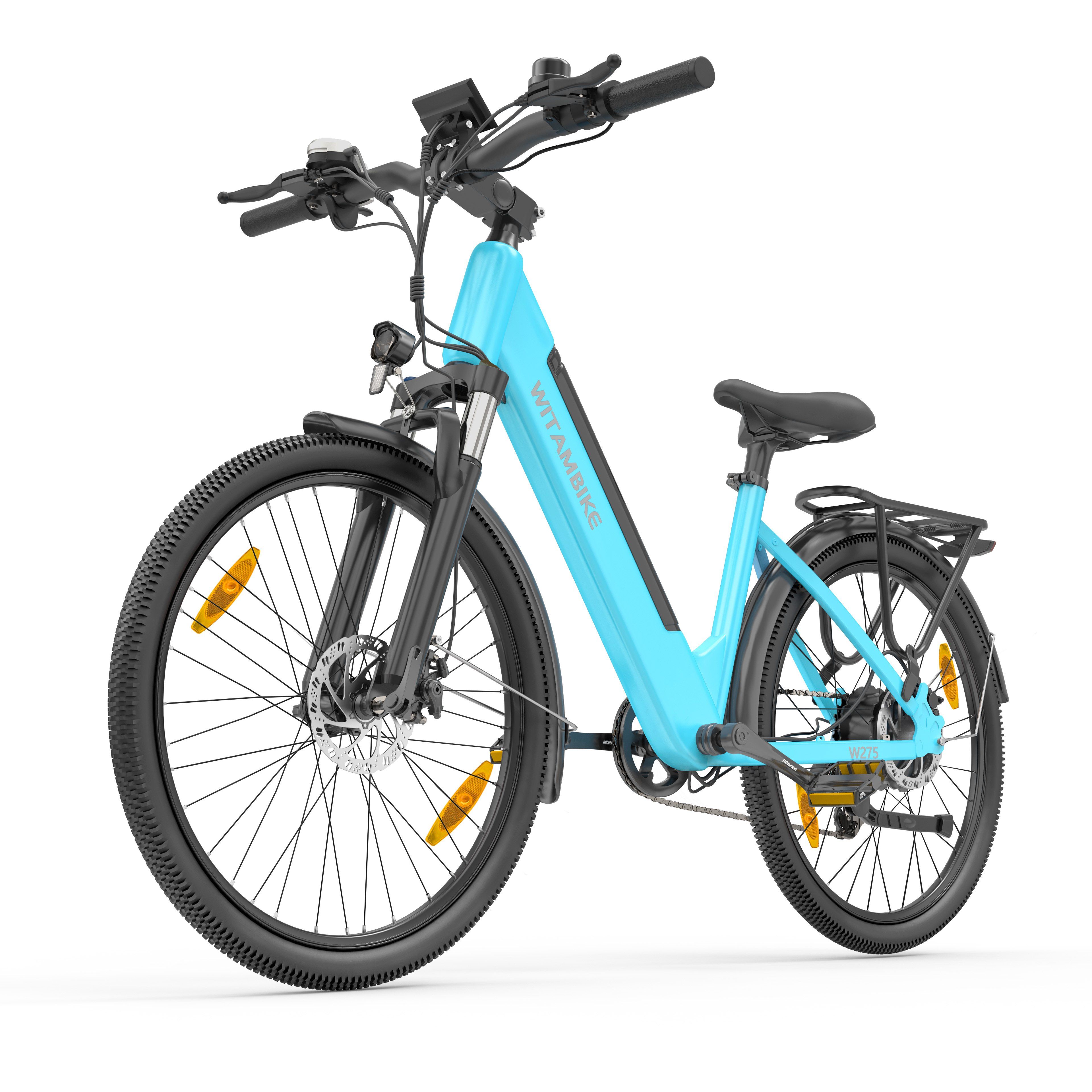 WITAMBIKE W275 Elektrische forenzenfiets, 36V 13AH 27,5" x 2.10 banden