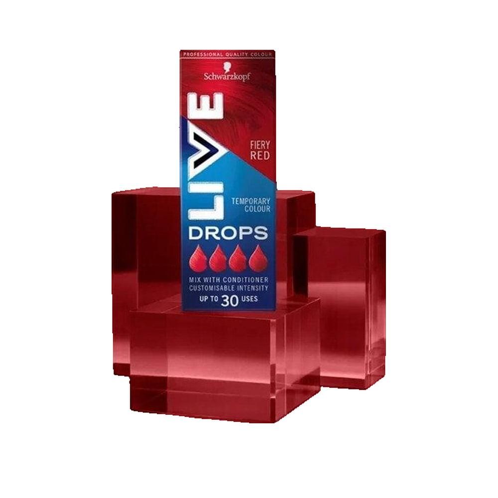 Schwarzkopf LIVE DROPS Teinture semi-permanente Rouge Feu