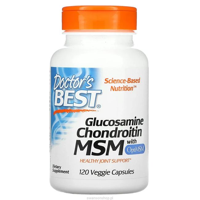 Doctor's Best Glucosamine Chondroitin MSM with OptiMSM