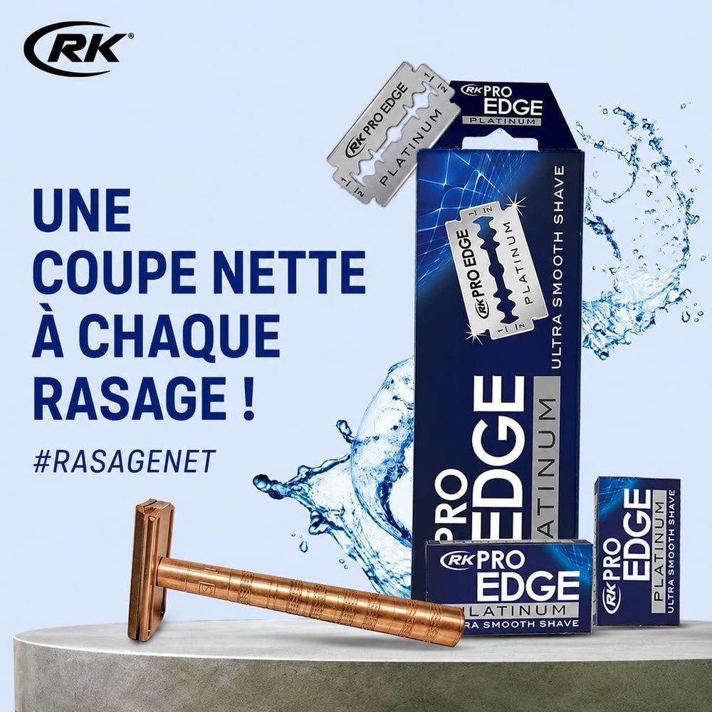 Monsieur BARBIER - Lames de rasoir double tranchant