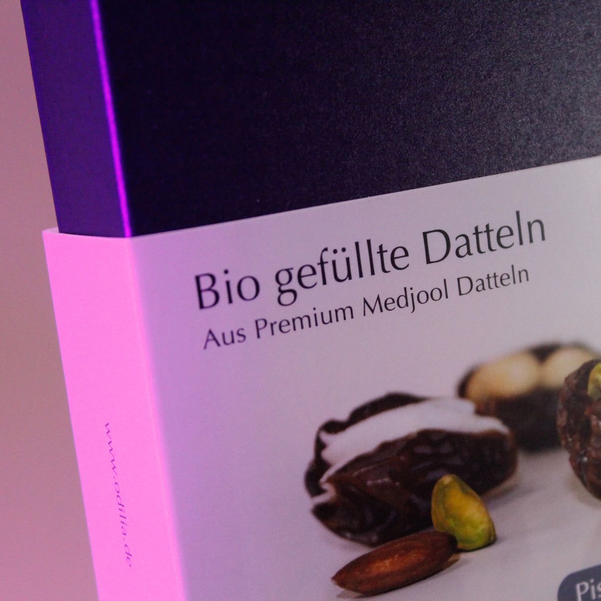 odilia Dattes Medjool bio fourrées – coffret de luxe