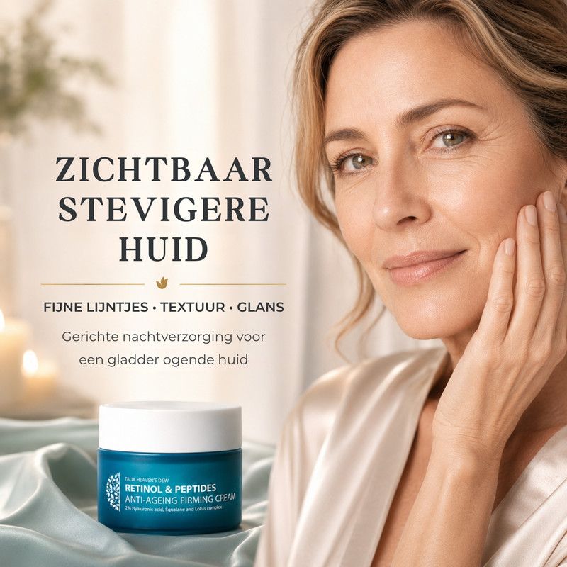 Crème pot met Retinol & Peptiden Anti-Ageing Firming Cream.
