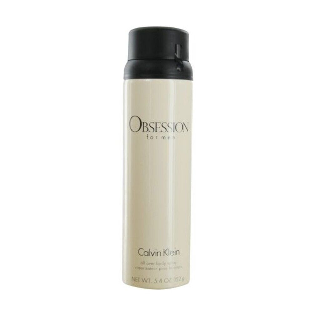Spray corporel Calvin Klein Obsession for Men, 152g.