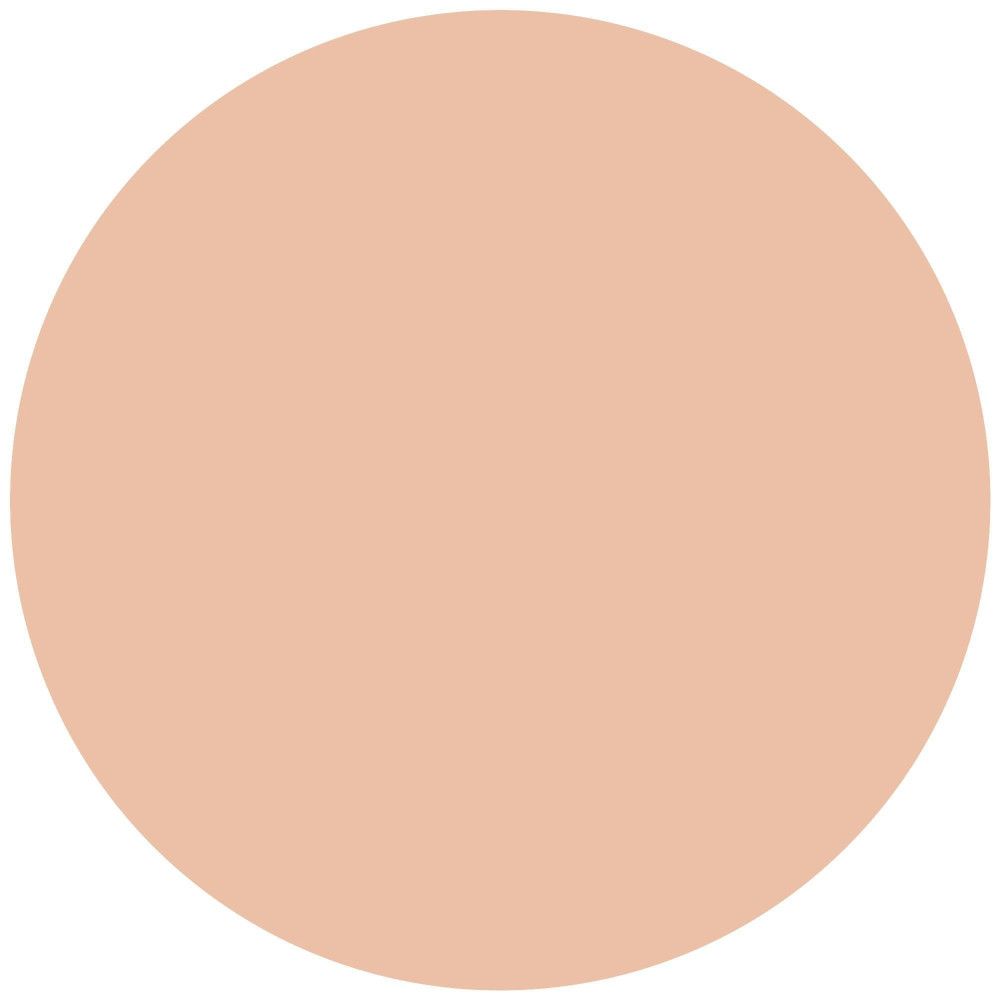 Bronzer circulaire pêche. Représentation pleine surface.