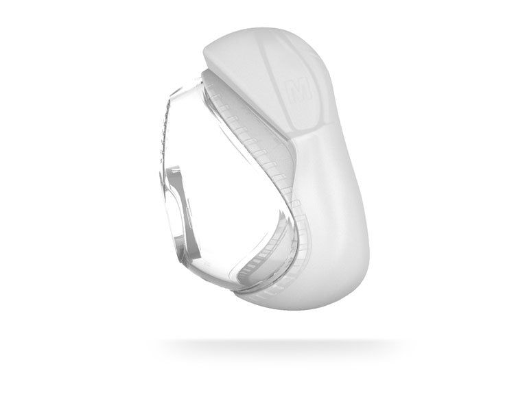 Coussin de masque Fisher & Paykel Vitera CPAP, taille S, vue de côté.