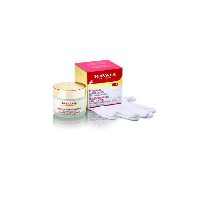 Mavala Repairing Night Cream for Damaged Hands