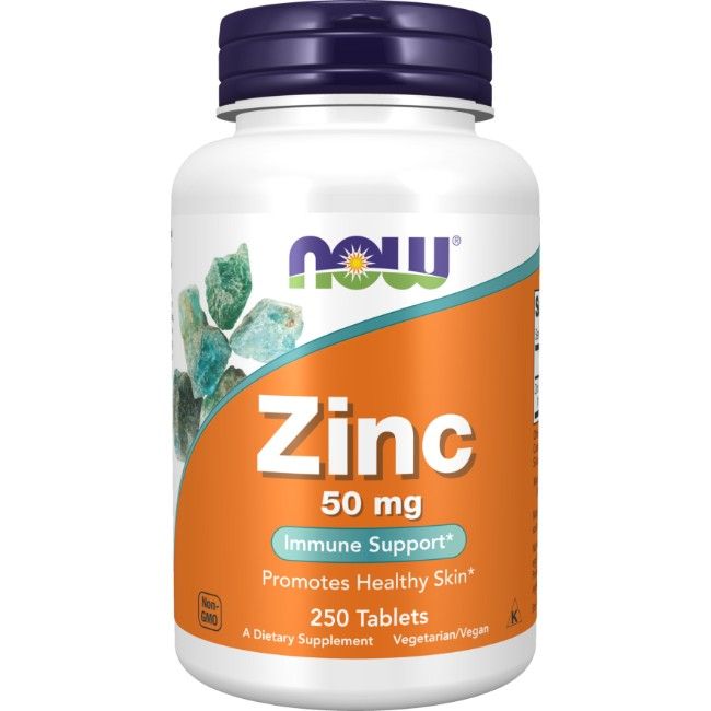 Now Foods Zinc 50 mg