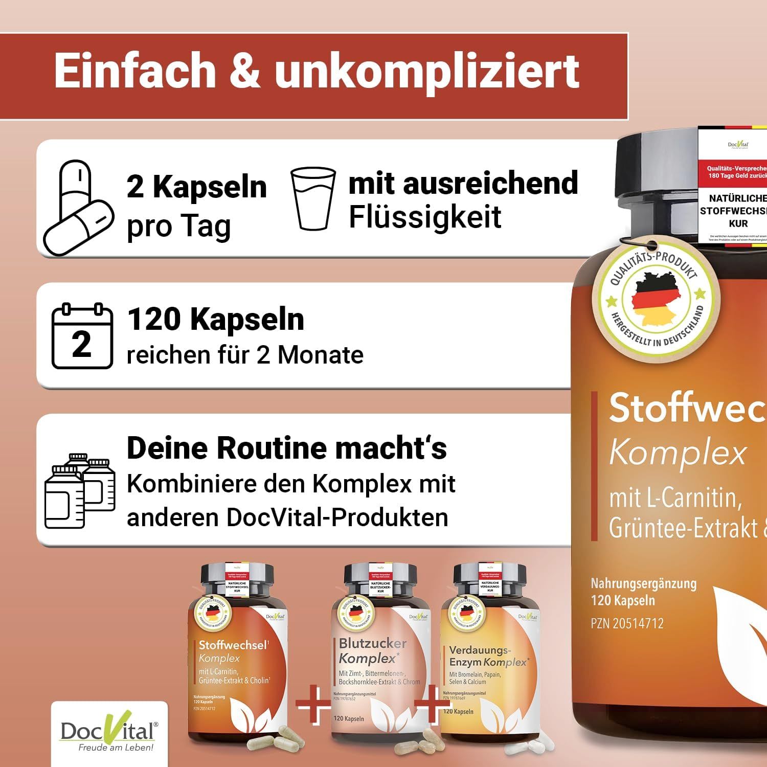DocVital Stofwisselingscomplex Capsules