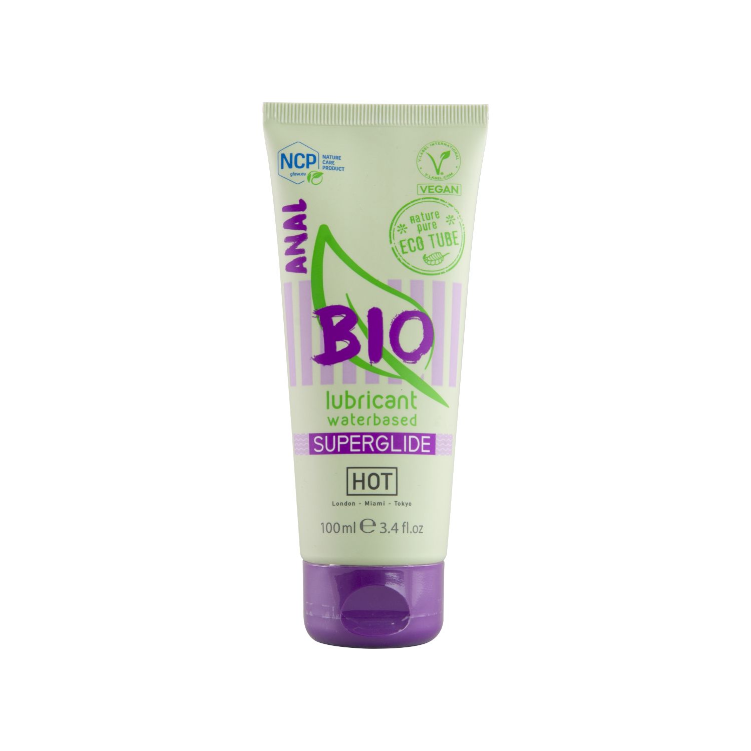 Lubrifiant BIO Anal Superglide, à base d'eau, tube 100ml.