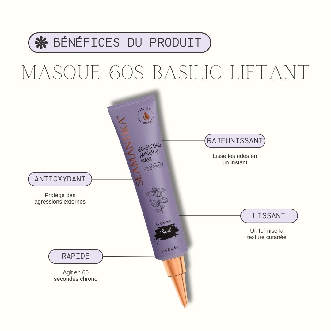 SEAMANTIKA - Masque Minéral Basilic