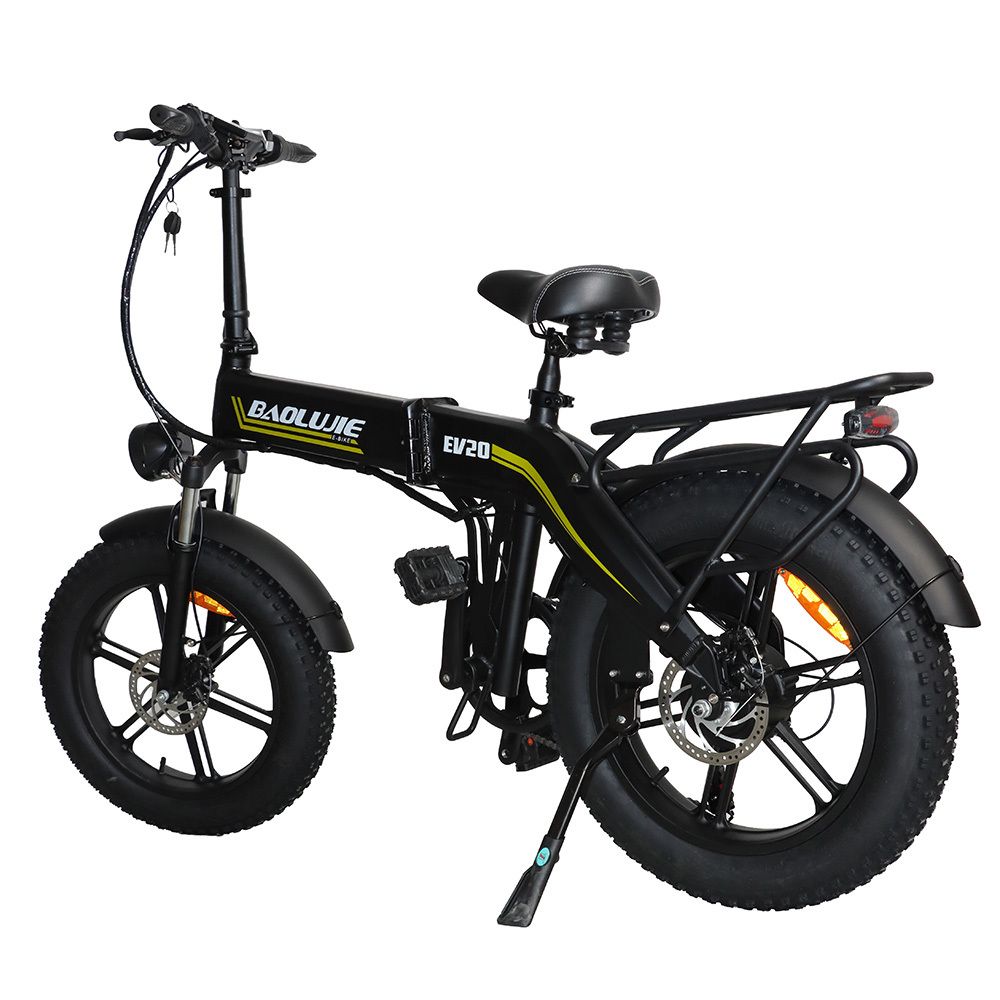 BAOLUJIE D7 Vélo électrique pliable, batterie 48 V 16 Ah