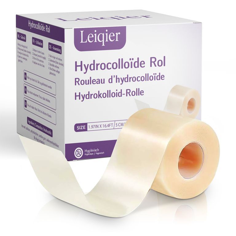 Leiqier Hydrocolloïde Pleister Rol | Voor blaren en wonden