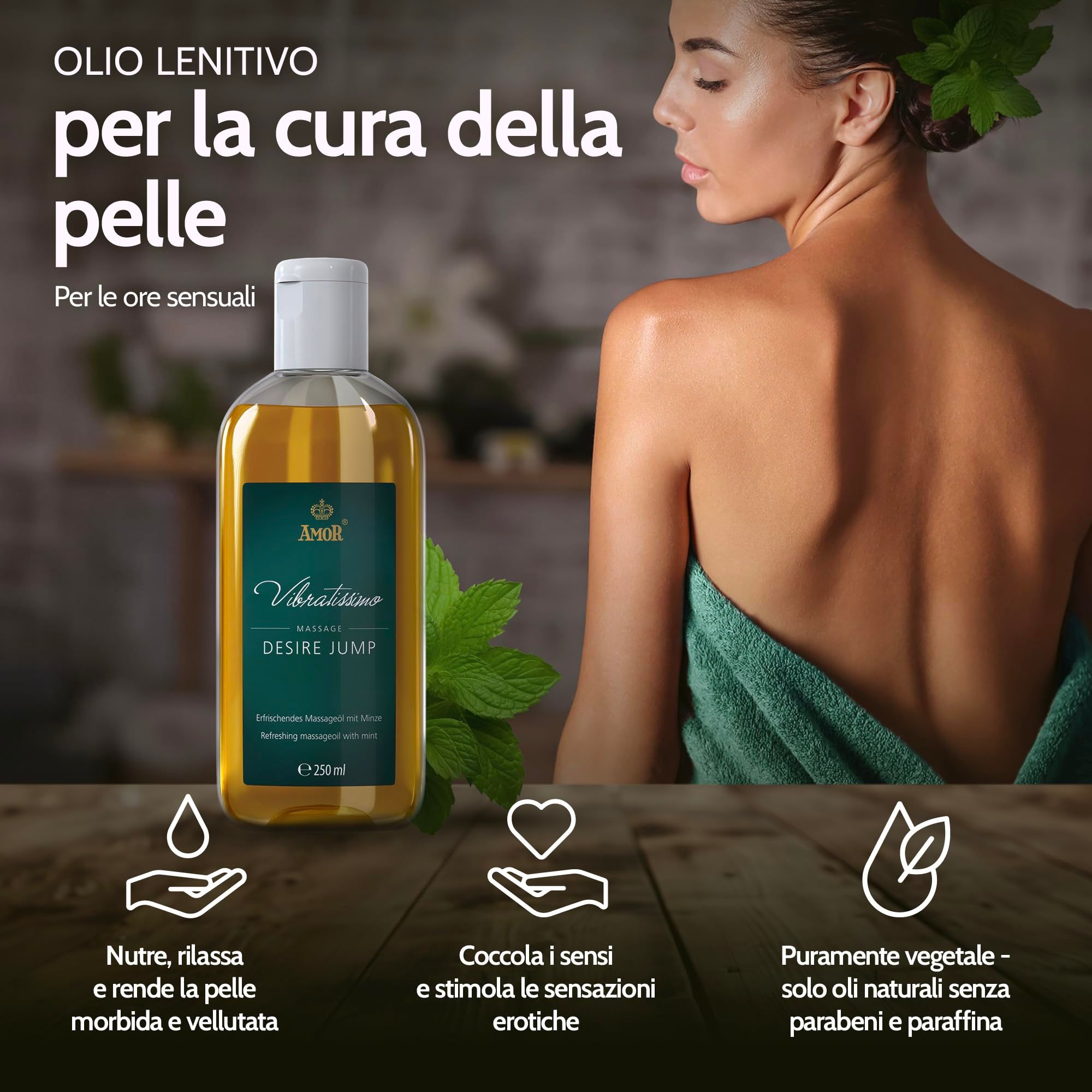 Vibratissimo Massageolie Desire Jump