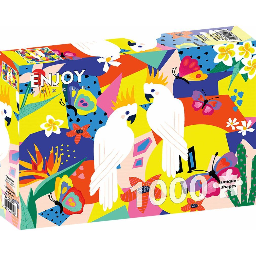 enjoy Puzzle cacatoès 1000 pièces