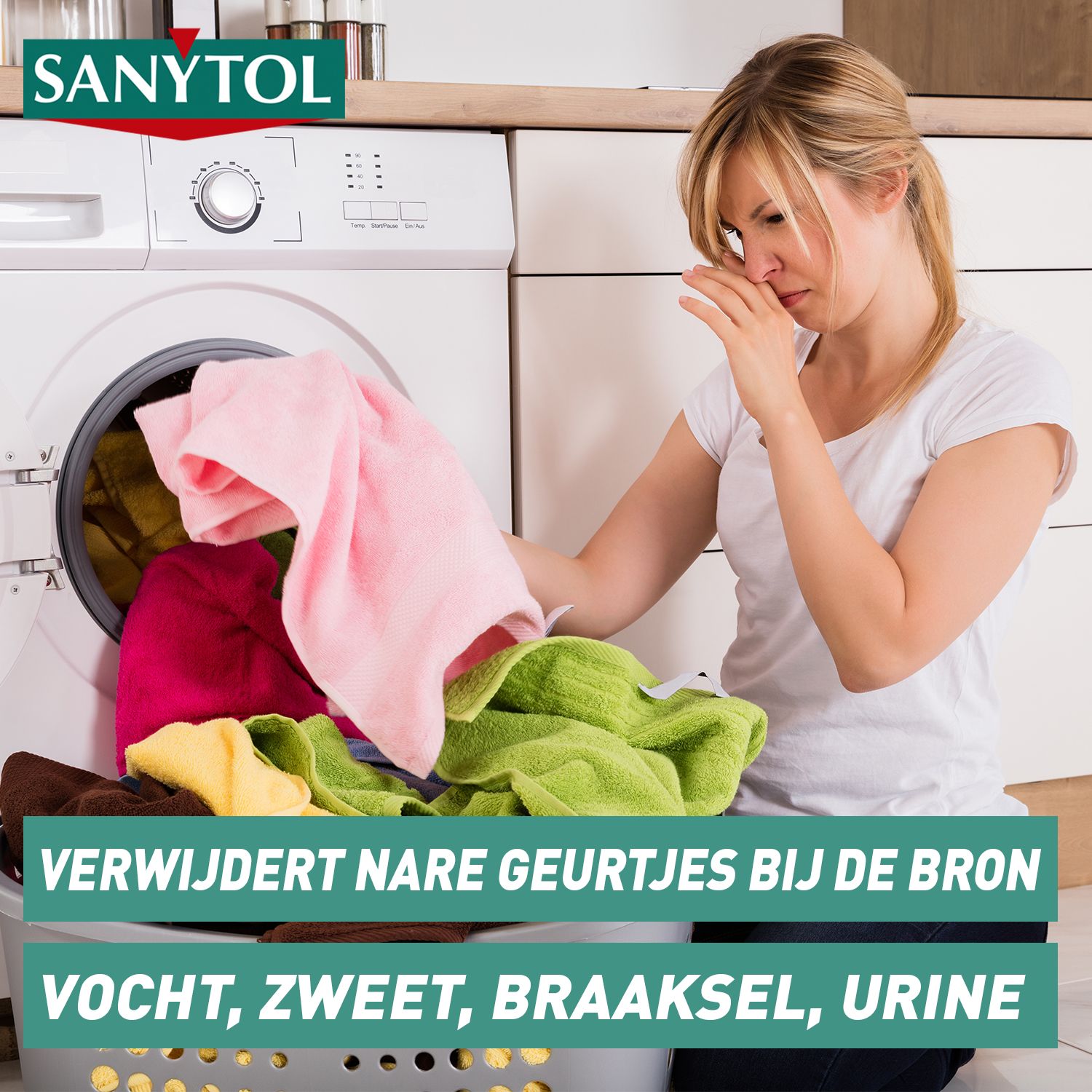 SANYTOL Désinfectant pour le linge 1L – 4 pièces