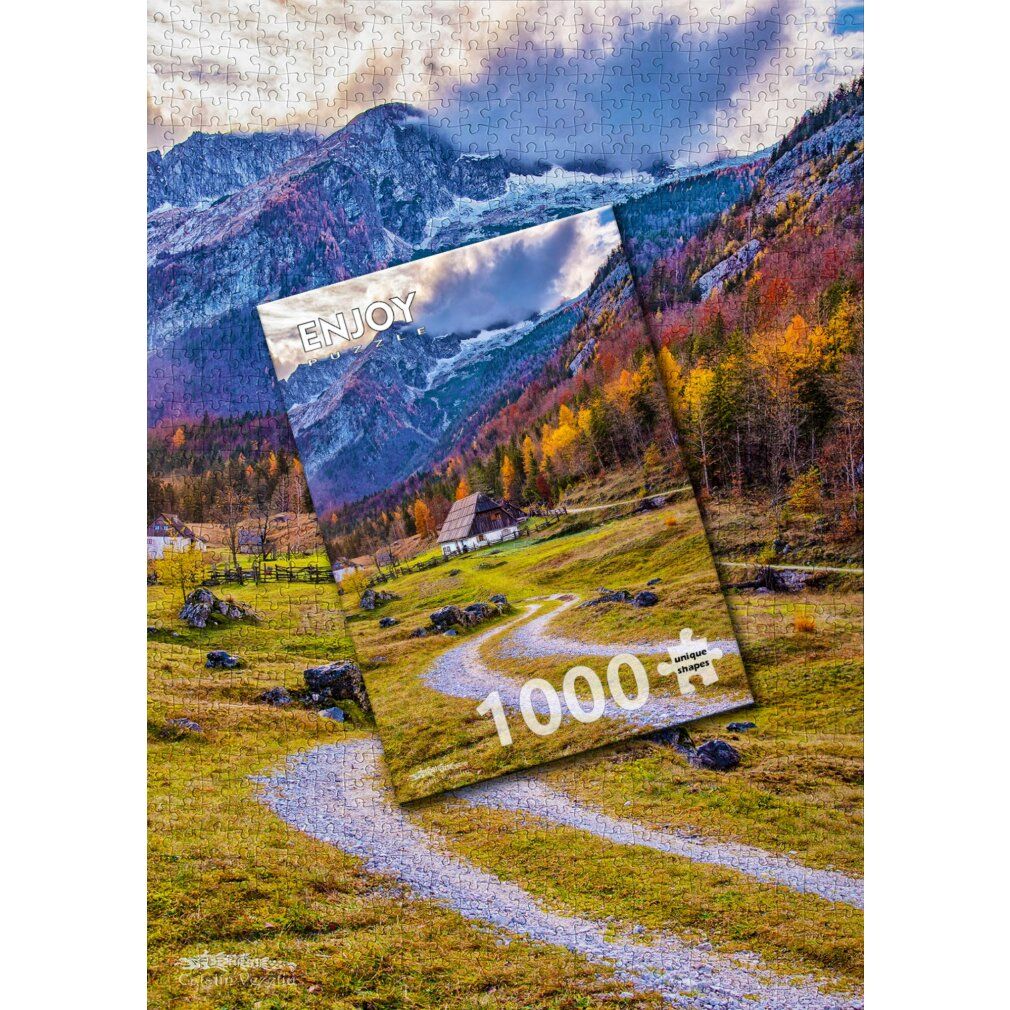 enjoy Puzzel Landhuis in de bergen 1000 delen