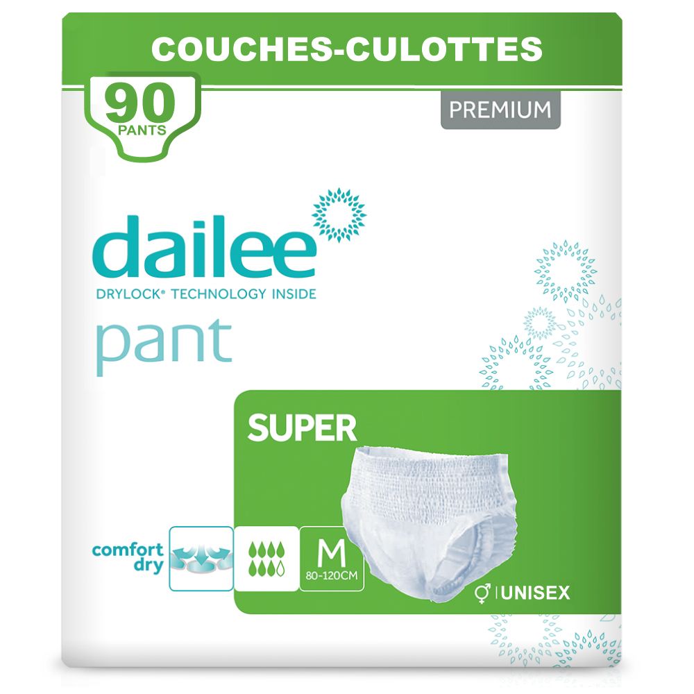 Dailee Pants Super Couches Culotte Adultes
