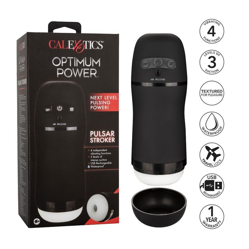Calexotics - Masturbateur à aspiration vibrante
