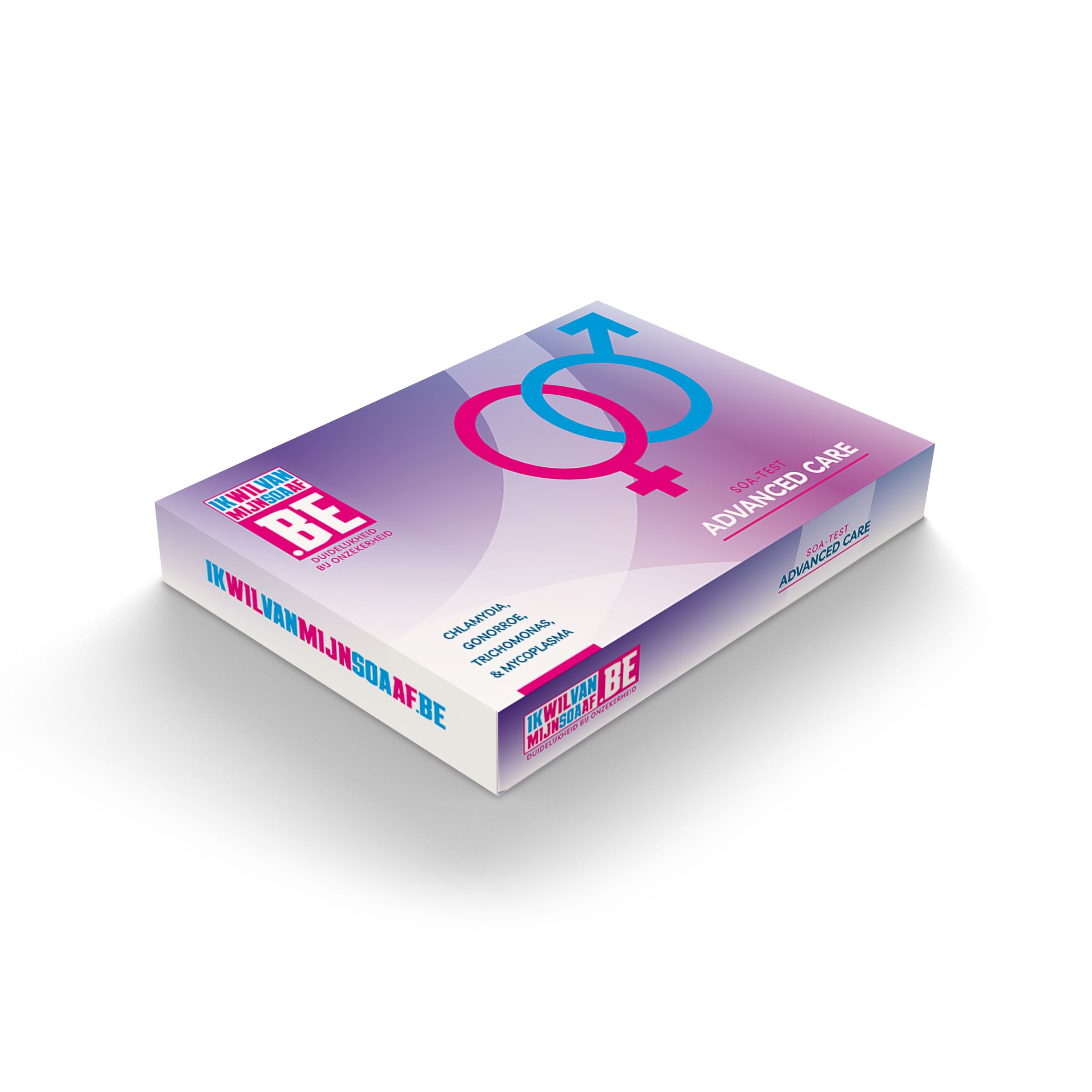 4 in 1 SOA Thuistest Man Urine – Chlamydia, Gonorroe, Mycoplasma en Trichomonas.