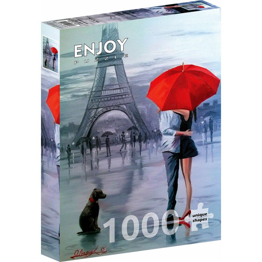enjoy Puzzel Parijs voor twee personen 1000 stuks