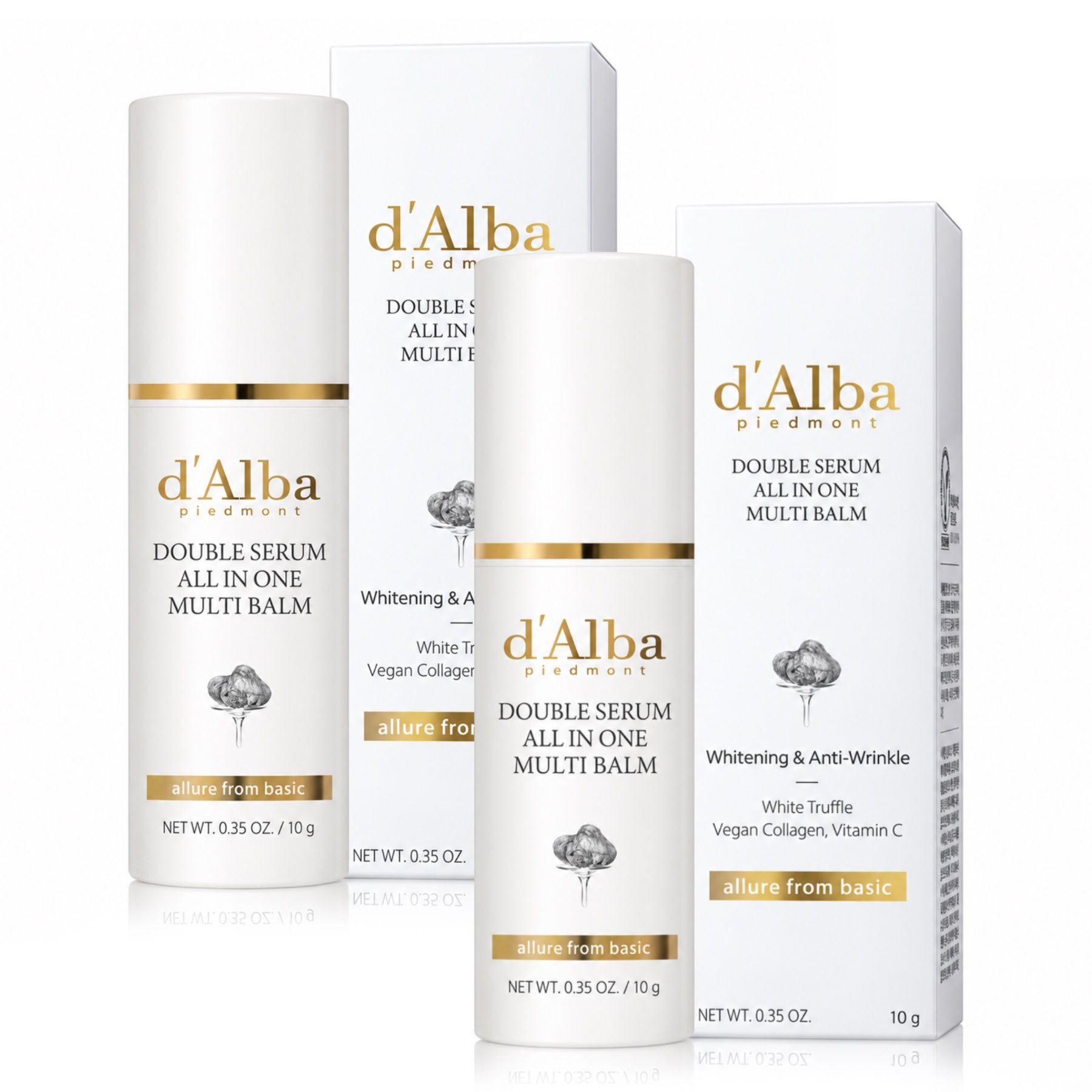 d'Alba Gezichtsbalsem Anti-rimpelserum Vitamine C Collageen Witte Truffel
