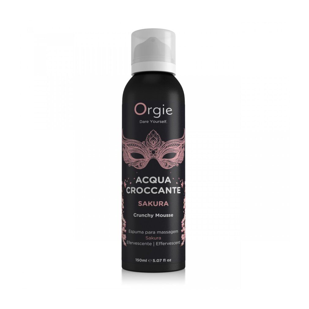 Orgie Acqua Croccante Sakura Crunchy Mousse, 150 ml.