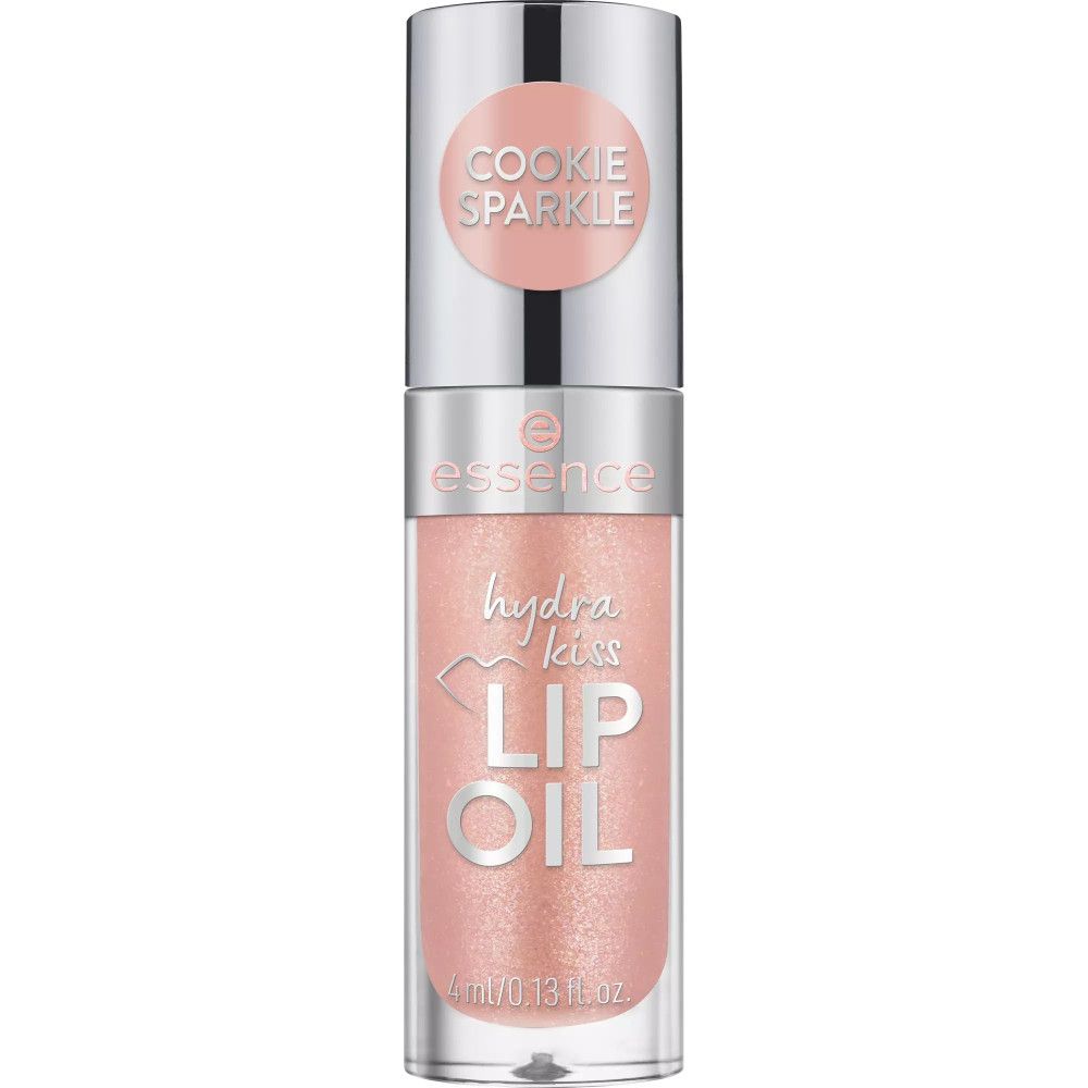 Essence Hydra Kiss Lip Oil. Product in verticale positie. Merk en productnaam duidelijk zichtbaar.