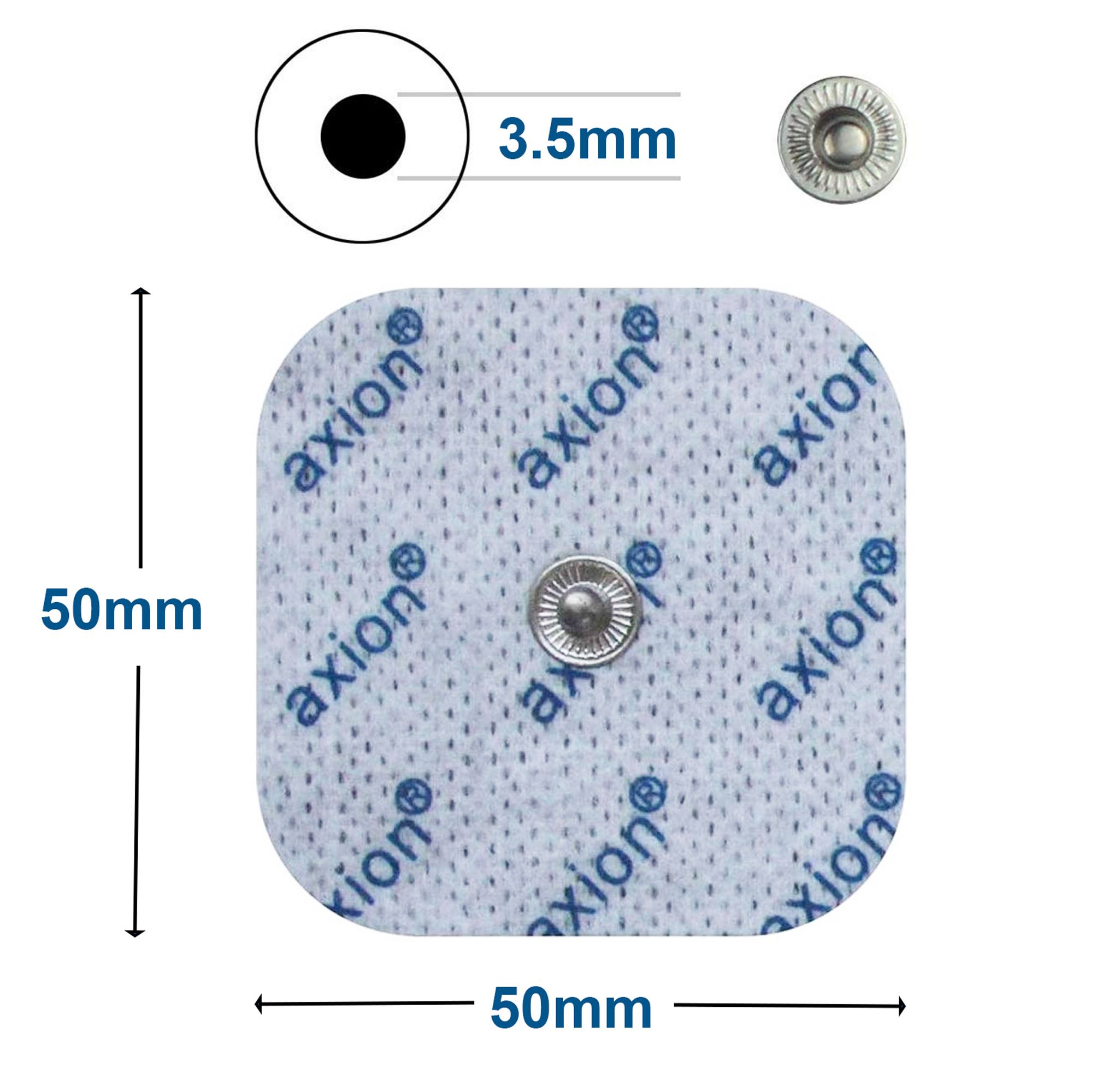 axion® électrodes autocollantes 5x5 cm