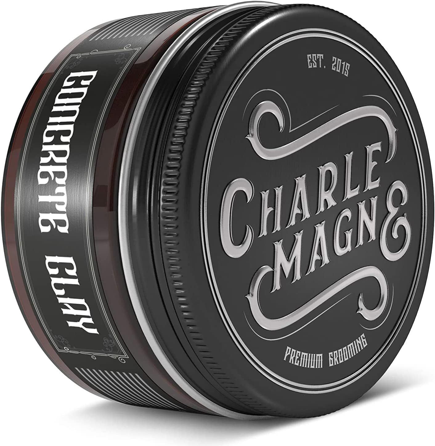 Bocal foncé avec couvercle noir, étiqueté "ORIGINAL POMADE".