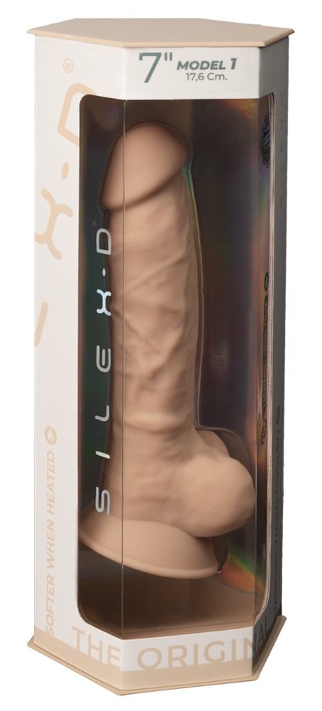 Silexd® Premium Silicone Dildo Model 1 - 17,5 cm