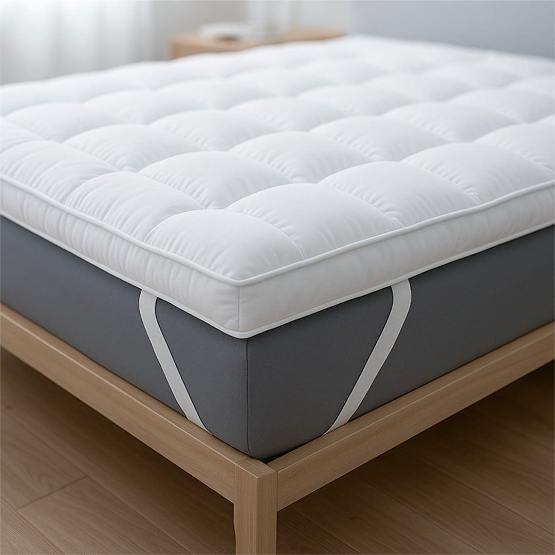 The White Stone Topper 180x200 cm met vulling van 1000 g/m²