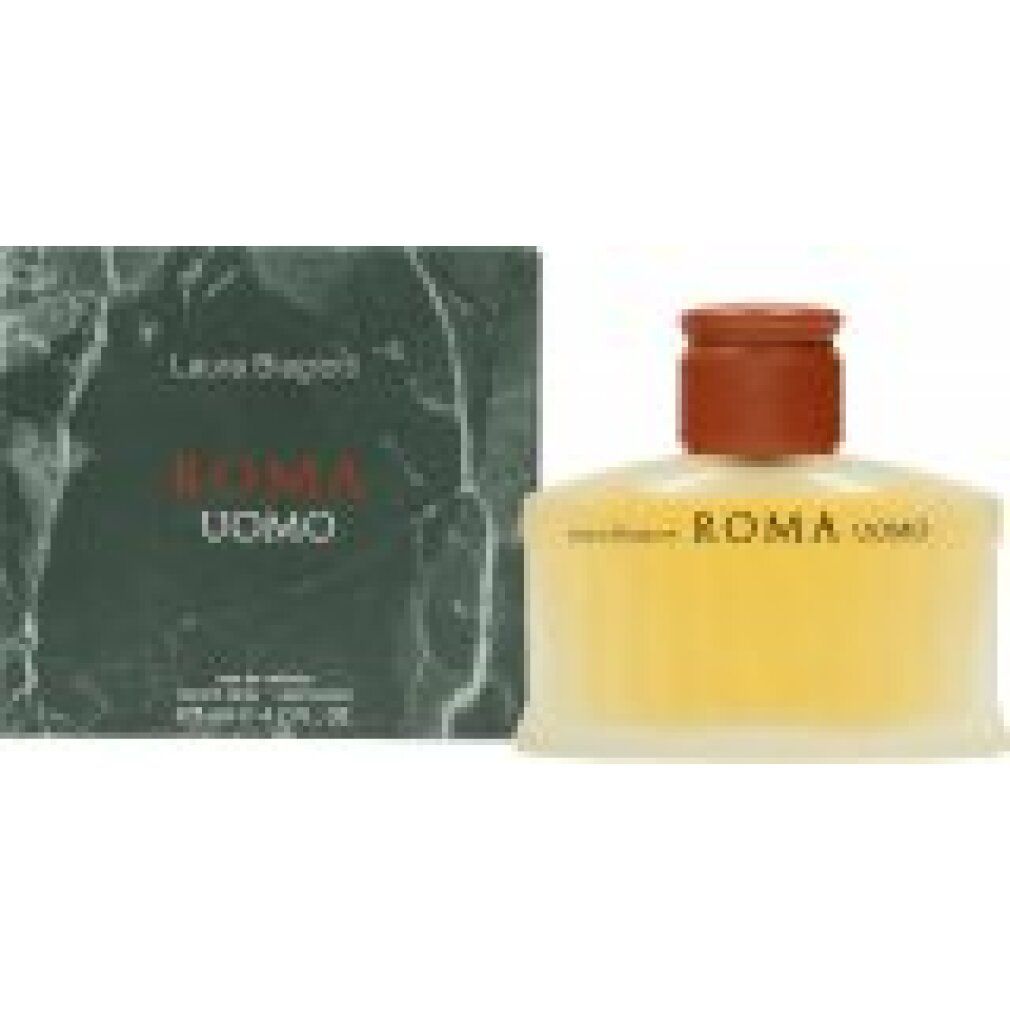 Laura Biagiotti Roma Uomo Eau de Toilette flesje en doosje.