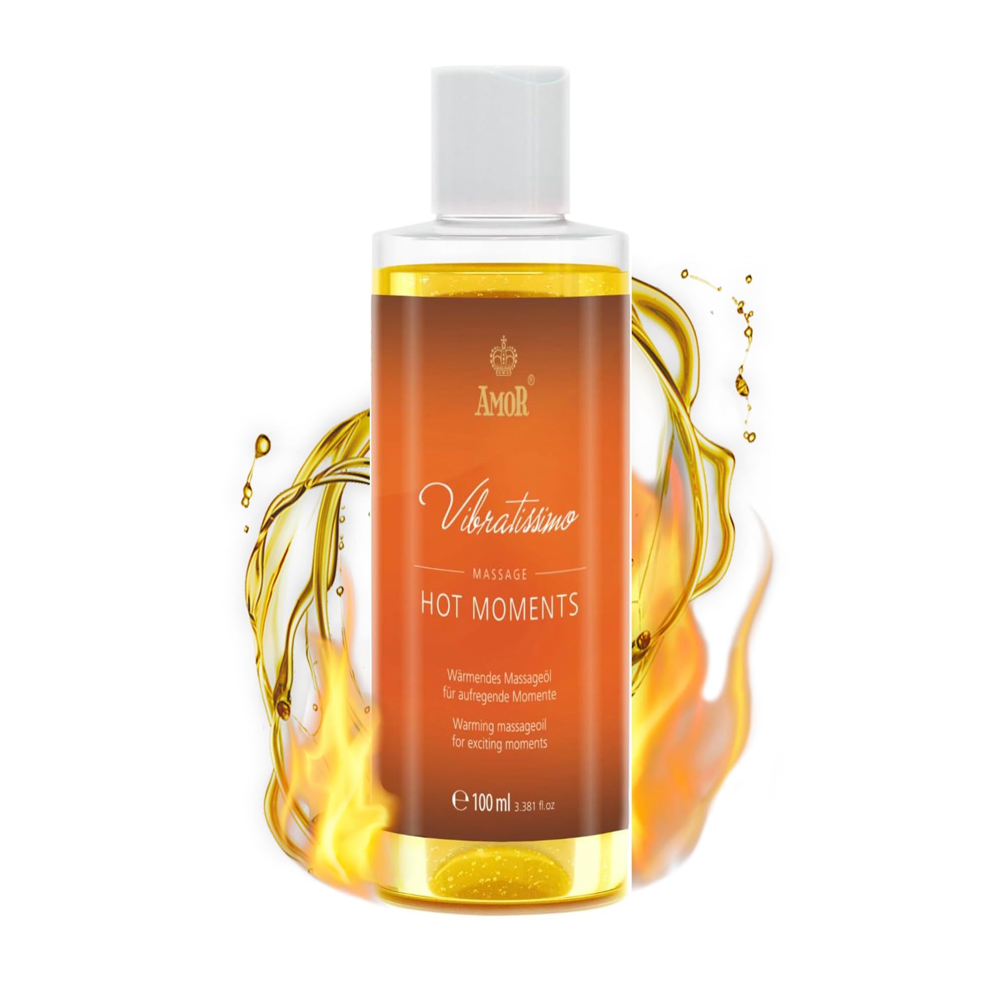 Vibratissimo Huile de Massage Hot Moments
