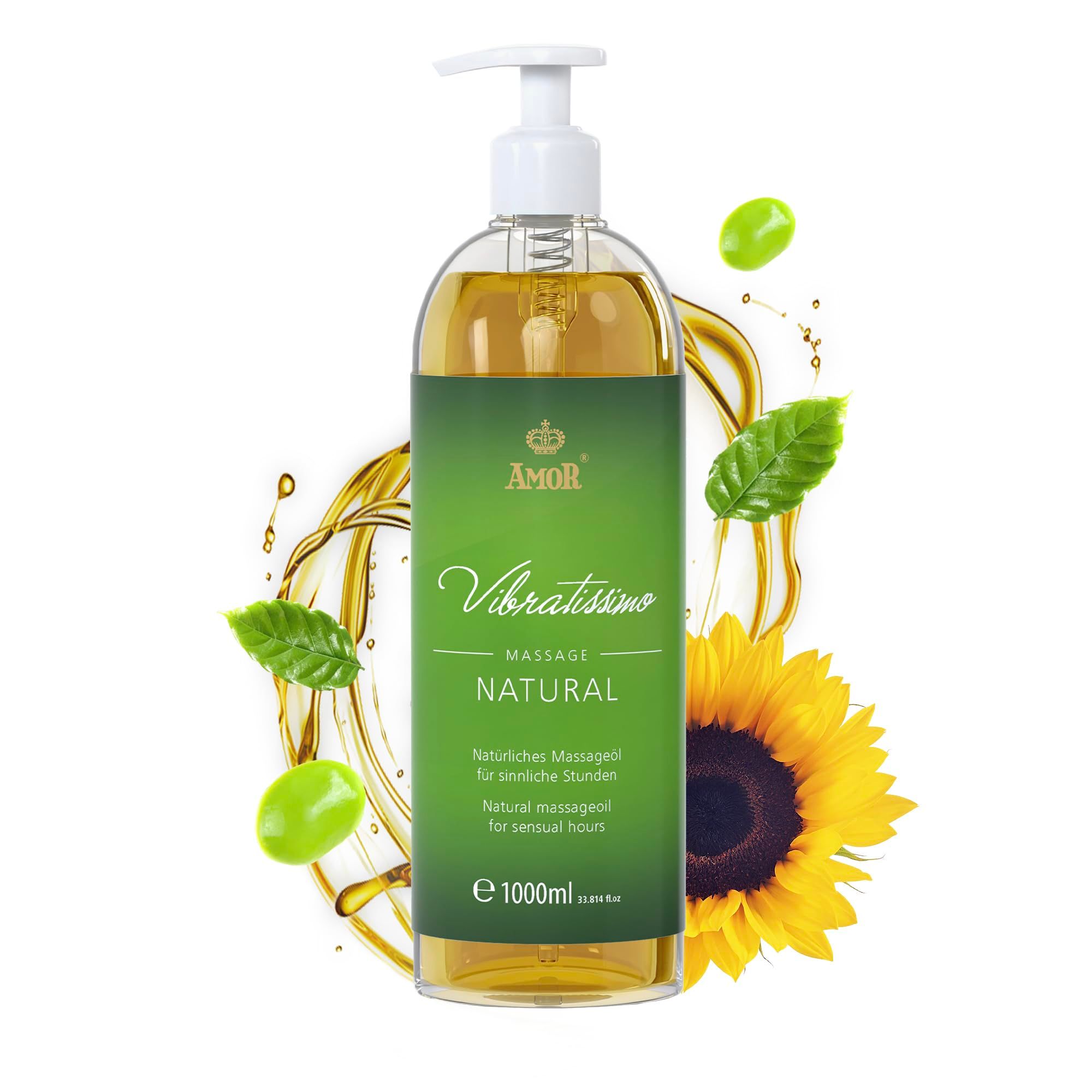 Vibratissimo Huile de Massage Natural