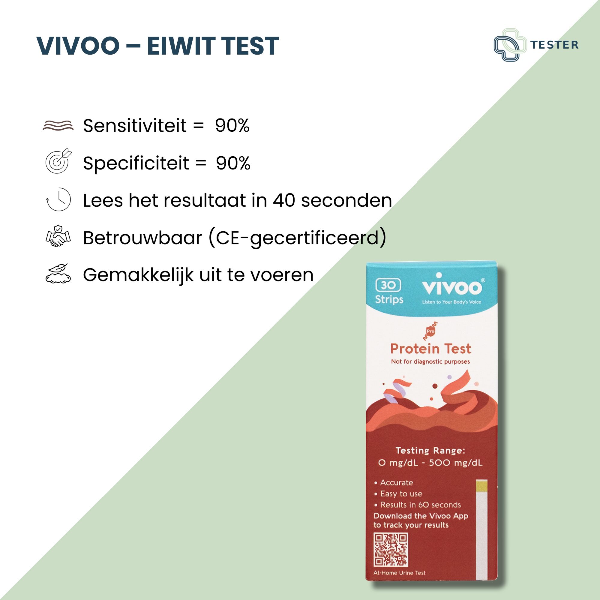 Vivoo - Test de Protéines - The Tester