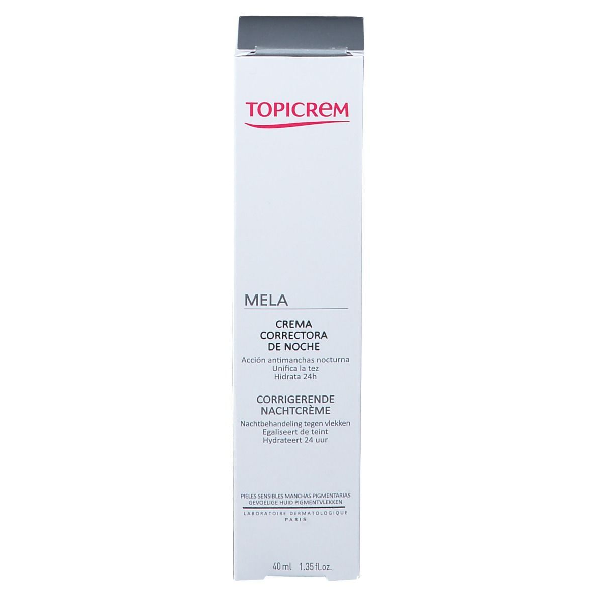 Topicrem Mela Crème Correctrice Nuit